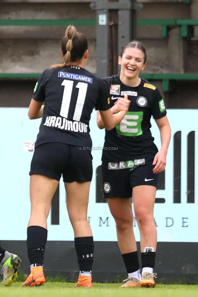 Sturm Damen - Wacker Innsbruck
OEFB Frauen Bundesliga, 13. Runde, SK Sturm Graz Damen - FC Wacker Innsbruck, Gruabn Graz, 21.04.2024. 

Foto zeigt Marie Spiess (Sturm Damen)
