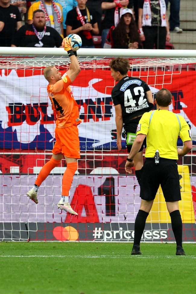 RB Salzburg - Sturm Graz
Oesterreichische Fussball Bundesliga, 29. Runde, FC RB Salzburg - SK Sturm Graz, Arena Wals-Siezenheim, 28.04.2024. 

Foto zeigt David Affengruber (Sturm)

