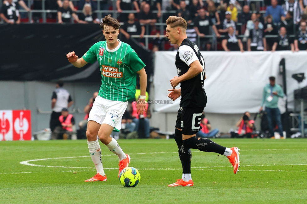 Sturm Graz - Rapid Wien
OEFB Cup, Finale, SK Sturm Graz - SK Rapid Wien, Woerthersee Stadion Klagenfurt, 01.05.2024. 

Foto zeigt Alexander Prass (Sturm)
