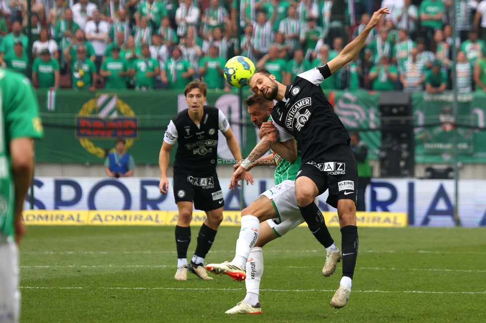 Sturm Graz - Rapid Wien
OEFB Cup, Finale, SK Sturm Graz - SK Rapid Wien, Woerthersee Stadion, 01.05.2024. 

Foto zeigt Jon Gorenc-Stankovic (Sturm)
