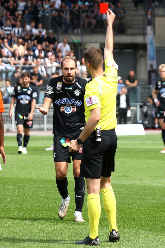 Sturm Graz - Hartberg
Oesterreichische Fussball Bundesliga, 30. Runde, SK Sturm Graz - TSV Hartberg, Stadion Liebenau Graz, 05.05.2024. 

Foto zeigt Jon Gorenc-Stankovic (Sturm)
