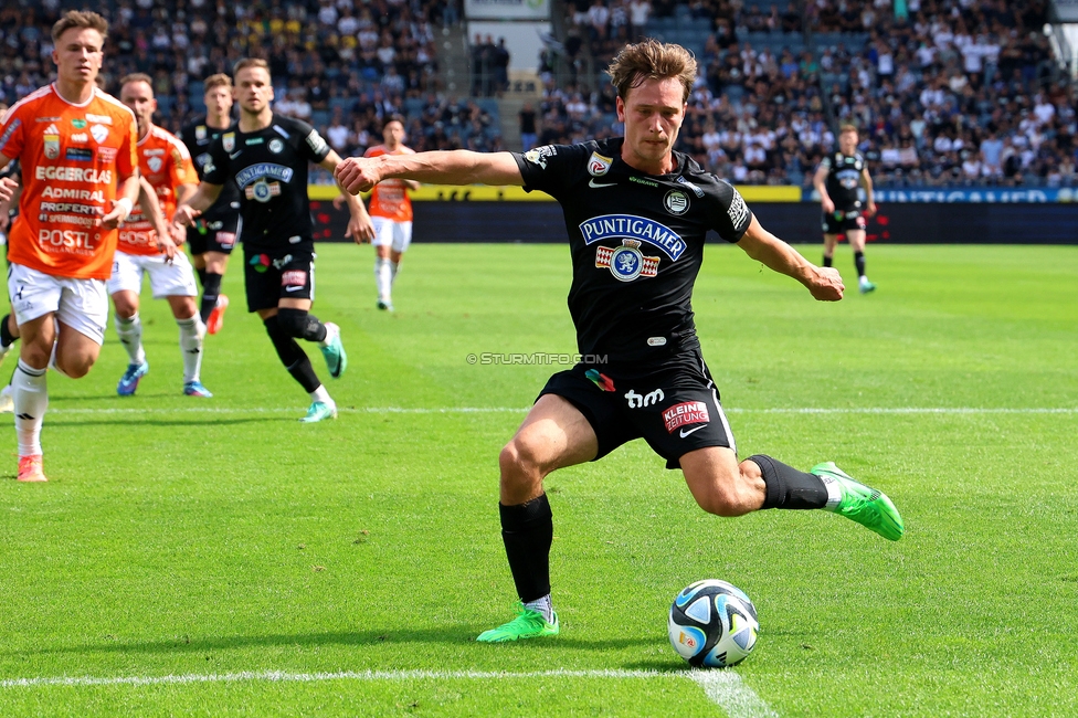 Sturm Graz - Hartberg
Oesterreichische Fussball Bundesliga, 30. Runde, SK Sturm Graz - TSV Hartberg, Stadion Liebenau Graz, 05.05.2024. 

Foto zeigt
