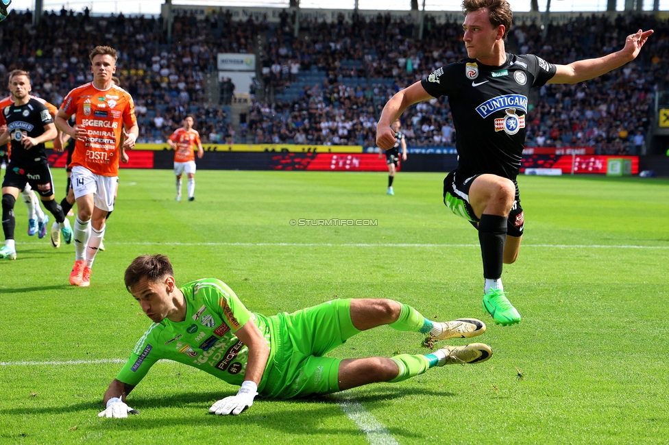 Sturm Graz - Hartberg
Oesterreichische Fussball Bundesliga, 30. Runde, SK Sturm Graz - TSV Hartberg, Stadion Liebenau Graz, 05.05.2024. 

Foto zeigt
