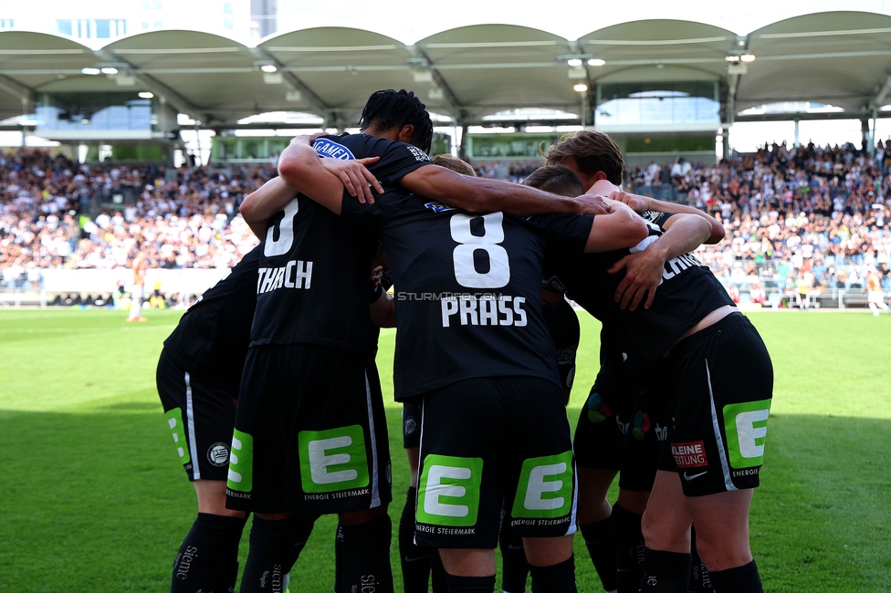 Sturm Graz - Hartberg
Oesterreichische Fussball Bundesliga, 30. Runde, SK Sturm Graz - TSV Hartberg, Stadion Liebenau Graz, 05.05.2024. 

Foto zeigt Otar Kiteishvili (Sturm)
