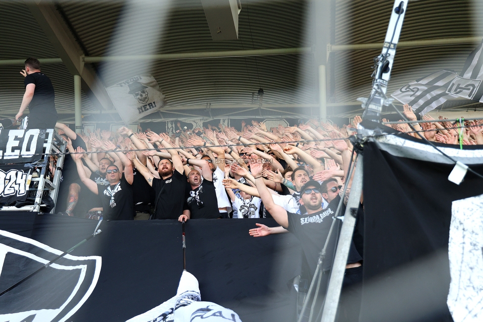Sturm Graz - Austria Klagenfurt
Oesterreichische Fussball Bundesliga, 32. Runde, SK Sturm Graz - SK Austria Klagenfurt, Stadion Liebenau Graz, 19.05.2024. 

Foto zeigt Fans von Sturm
Schlüsselwörter: torjubel