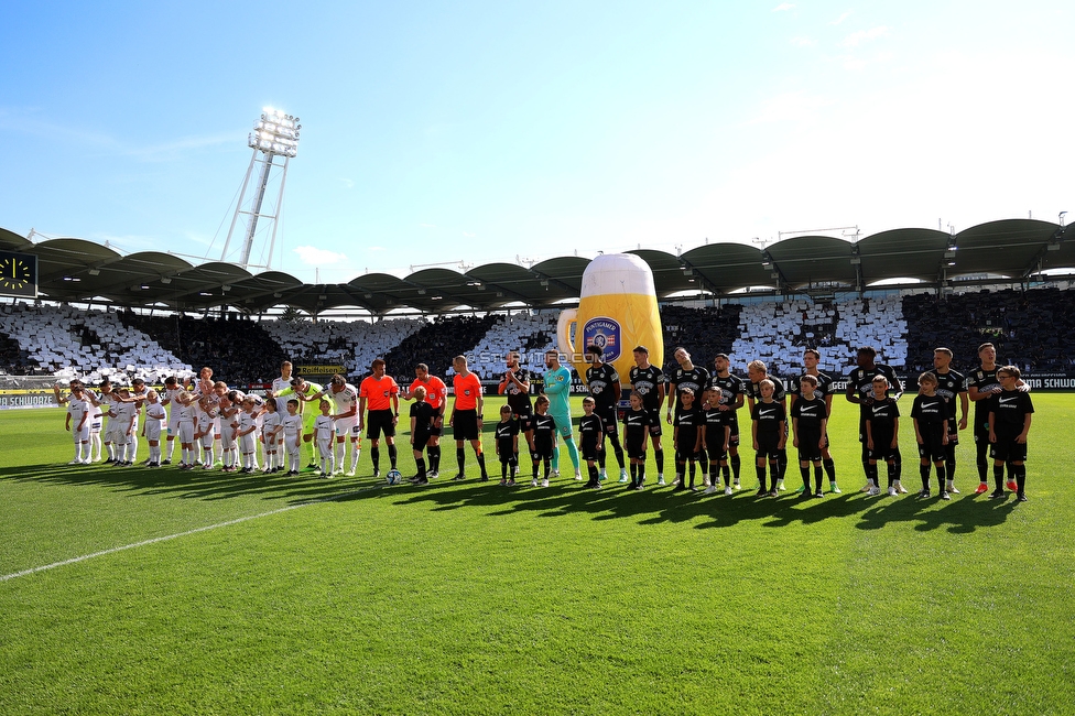 Sturm Graz - Austria Klagenfurt
Oesterreichische Fussball Bundesliga, 32. Runde, SK Sturm Graz - SK Austria Klagenfurt, Stadion Liebenau Graz, 19.05.2024. 

Foto zeigt die Mannschaft von Sturm
