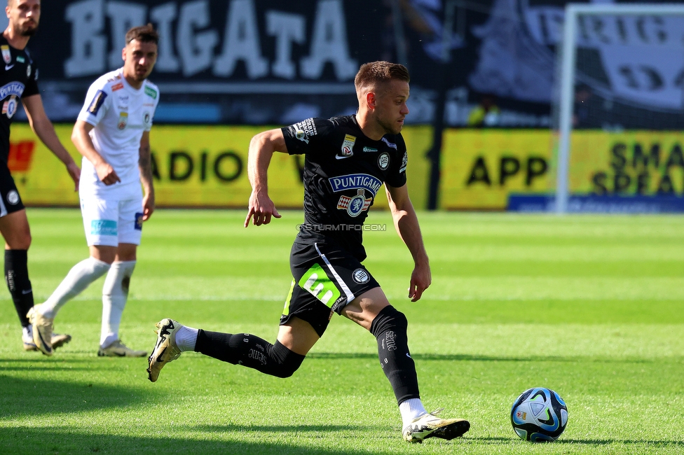 Sturm Graz - Austria Klagenfurt
Oesterreichische Fussball Bundesliga, 32. Runde, SK Sturm Graz - SK Austria Klagenfurt, Stadion Liebenau Graz, 19.05.2024. 

Foto zeigt Tomi Horvat (Sturm)
