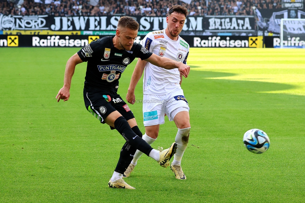 Sturm Graz - Austria Klagenfurt
Oesterreichische Fussball Bundesliga, 32. Runde, SK Sturm Graz - SK Austria Klagenfurt, Stadion Liebenau Graz, 19.05.2024. 

Foto zeigt Tomi Horvat (Sturm)
