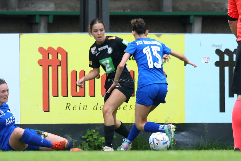 Sturm Damen - Bergheim
OEFB Frauen Bundesliga, 18. Runde, SK Sturm Graz Damen - FC Bergheim, Gruabn Graz, 26.05.2024. 

Foto zeigt Jasmin Reichmann (Sturm Damen)
