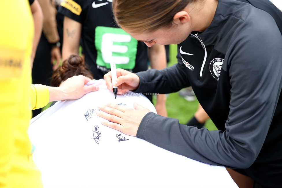 Sturm Damen - Bergheim
OEFB Frauen Bundesliga, 18. Runde, SK Sturm Graz Damen - FC Bergheim, Gruabn Graz, 26.05.2024. 

Foto zeigt Modesta Uka (Sturm Damen)
