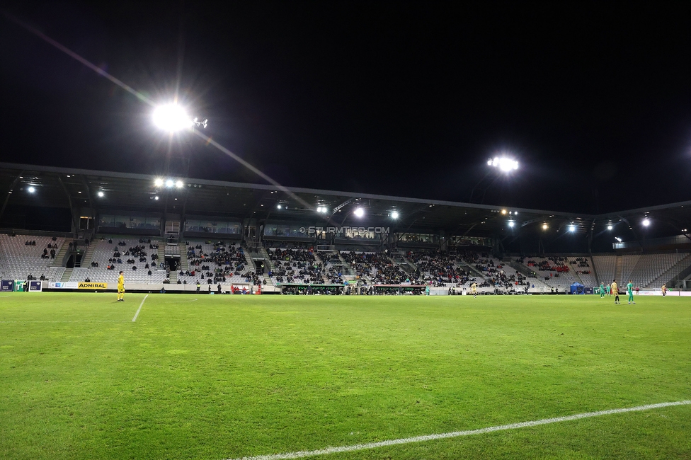 Tirol - Sturm Graz
Oesterreichische Fussball Bundesliga, 16. Runde, WSG Tirol - SK Sturm Graz, Tivoli Stadion Tirol, 07.12.2024. 

Foto zeigt Fans von Wattens
