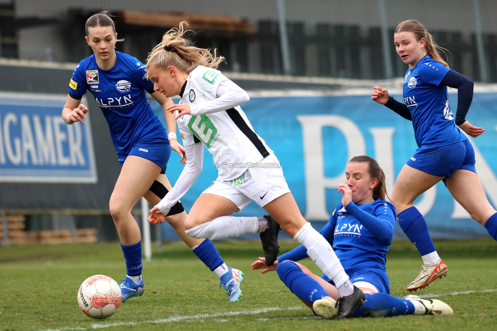 Sturm Damen - Bergheim
OEFB Frauen Bundesliga, 17. Runde, SK Sturm Graz Damen - FC Bergheim, Trainingszentrum Messendorf, 15.03.2025. 

Foto zeigt Sandra Jakobsen (Sturm Damen)
