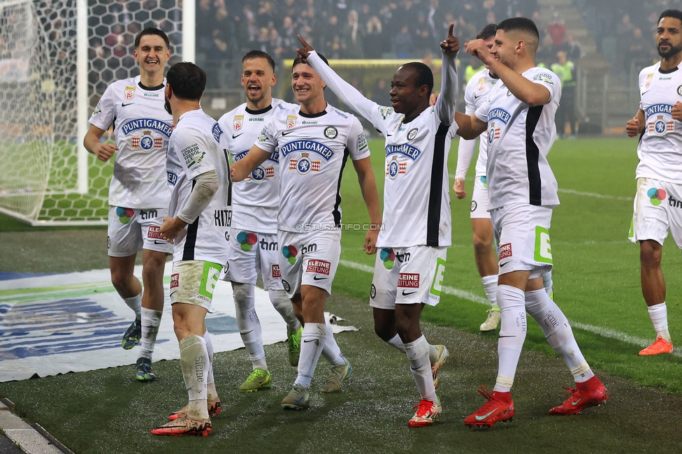 Sturm Graz - LASK
Oesterreichische Fussball Bundesliga, 22. Runde, SK Sturm Graz - Linzer ASK, Stadion Liebenau Graz, 16.03.2025. 

Foto zeigt Otar Kiteishvili (Sturm)

