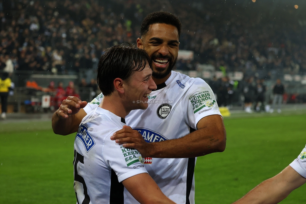 Sturm Graz - LASK
Oesterreichische Fussball Bundesliga, 22. Runde, SK Sturm Graz - Linzer ASK, Stadion Liebenau Graz, 16.03.2025. 

Foto zeigt William Boeving (Sturm)
