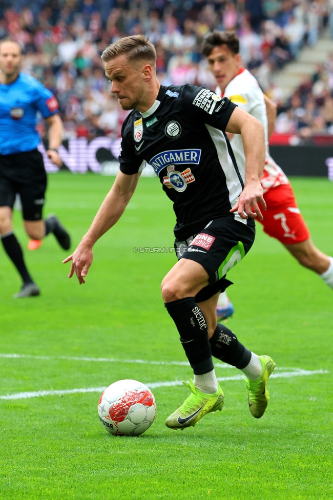 RB Salzburg - Sturm Graz
Oesterreichische Fussball Bundesliga, 25. Runde, FC RB Salzburg - SK Sturm Graz, Stadion Wals-Siezenheim, 13.04.2024. 

Foto zeigt Tomi Horvat (Sturm)
