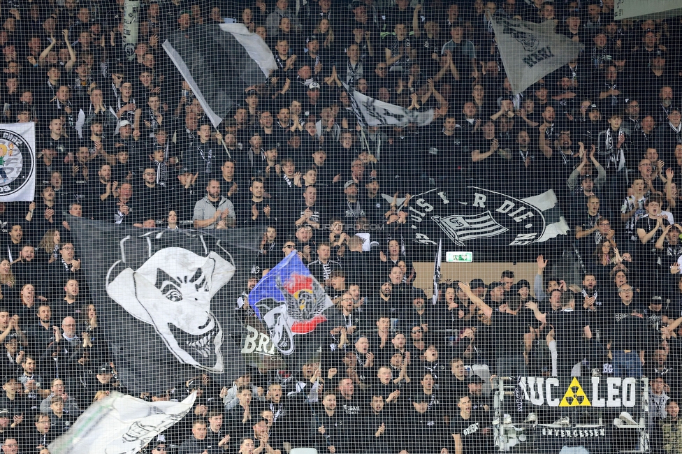 Sturm Graz - RB Salzburg
Oesterreichische Fussball Bundesliga, 30. Runde, SK Sturm Graz - FC RB Salzburg, Stadion Liebenau Graz, 09.05.2025. 

Foto zeigt Fans von Sturm
Schlüsselwörter: brigata