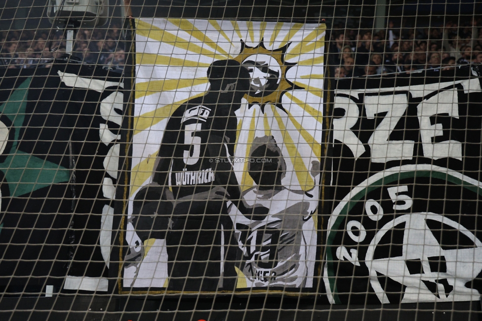 Sturm Graz - RB Salzburg
Oesterreichische Fussball Bundesliga, 30. Runde, SK Sturm Graz - FC RB Salzburg, Stadion Liebenau Graz, 09.05.2025. 

Foto zeigt Fans von Sturm
