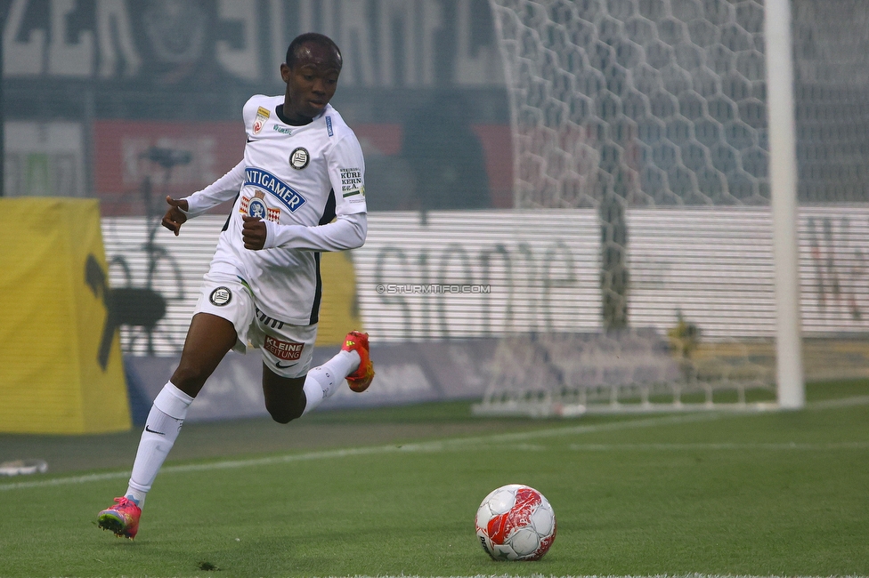 Sturm Graz - Salzburg
Oesterreichische Fussball Bundesliga, 30. Runde, SK Sturm Graz - FC Salzburg, Stadion Liebenau Graz, 09.05.2025. 

Foto zeigt Malick Junior Yalcouye (Sturm)
