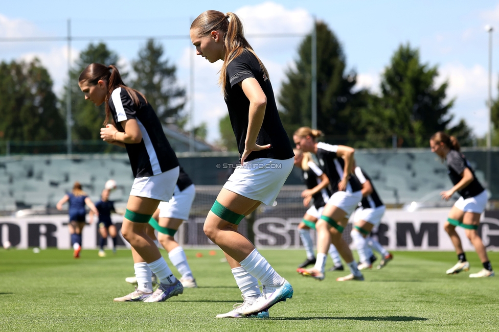 Sturm Damen - St. Poelten
OEFB Frauen Bundesliga, 23. Runde, SK Sturm Graz Damen - SKN St. Poelten, Trainingszentrum Messendorf, 10.05.2025. 

Foto zeigt Lena Breznik (Sturm Damen)

