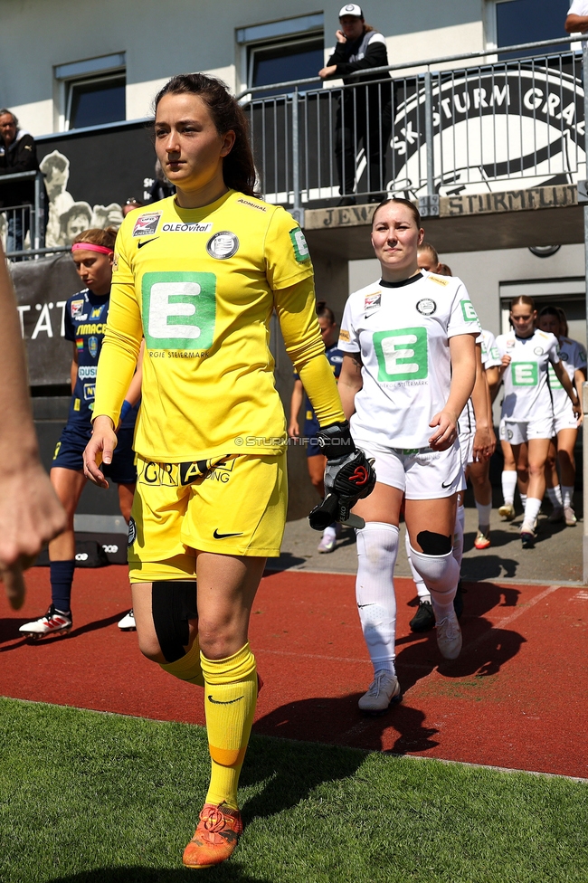 Sturm Damen - St. Poelten
OEFB Frauen Bundesliga, 23. Runde, SK Sturm Graz Damen - SKN St. Poelten, Trainingszentrum Messendorf, 10.05.2025. 

Foto zeigt Vanessa Gritzner (Sturm Damen)
