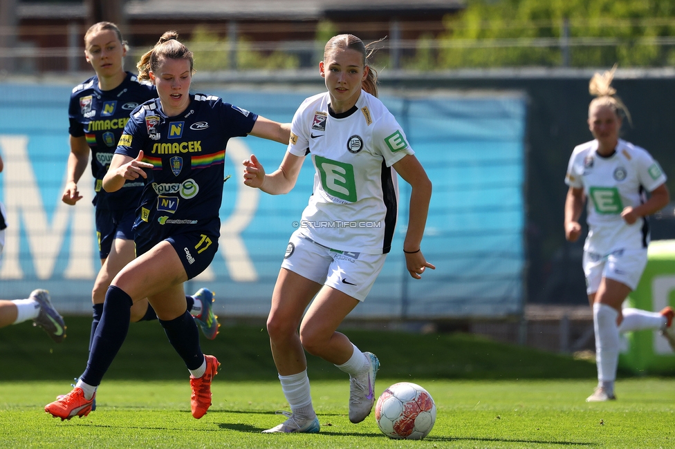 Sturm Damen - St. Poelten
OEFB Frauen Bundesliga, 23. Runde, SK Sturm Graz Damen - SKN St. Poelten, Trainingszentrum Messendorf, 10.05.2025. 

Foto zeigt Lena Breznik (Sturm Damen)
