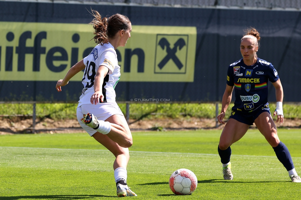 Sturm Damen - St. Poelten
OEFB Frauen Bundesliga, 23. Runde, SK Sturm Graz Damen - SKN St. Poelten, Trainingszentrum Messendorf, 10.05.2025. 

Foto zeigt Modesta Uka (Sturm Damen)
