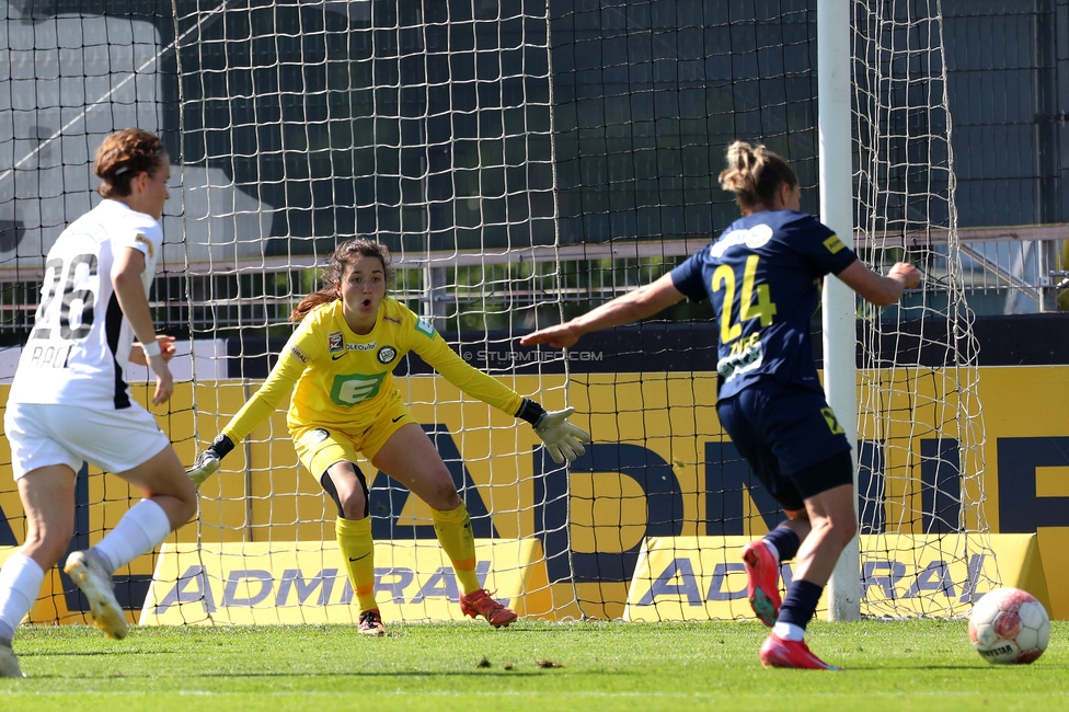 Sturm Damen - St. Poelten
OEFB Frauen Bundesliga, 23. Runde, SK Sturm Graz Damen - SKN St. Poelten, Trainingszentrum Messendorf, 10.05.2025. 

Foto zeigt Vanessa Gritzner (Sturm Damen)
