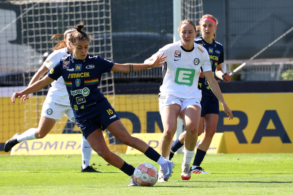 Sturm Damen - St. Poelten
OEFB Frauen Bundesliga, 23. Runde, SK Sturm Graz Damen - SKN St. Poelten, Trainingszentrum Messendorf, 10.05.2025. 

Foto zeigt Elisabeth Brandl (Sturm Damen)
