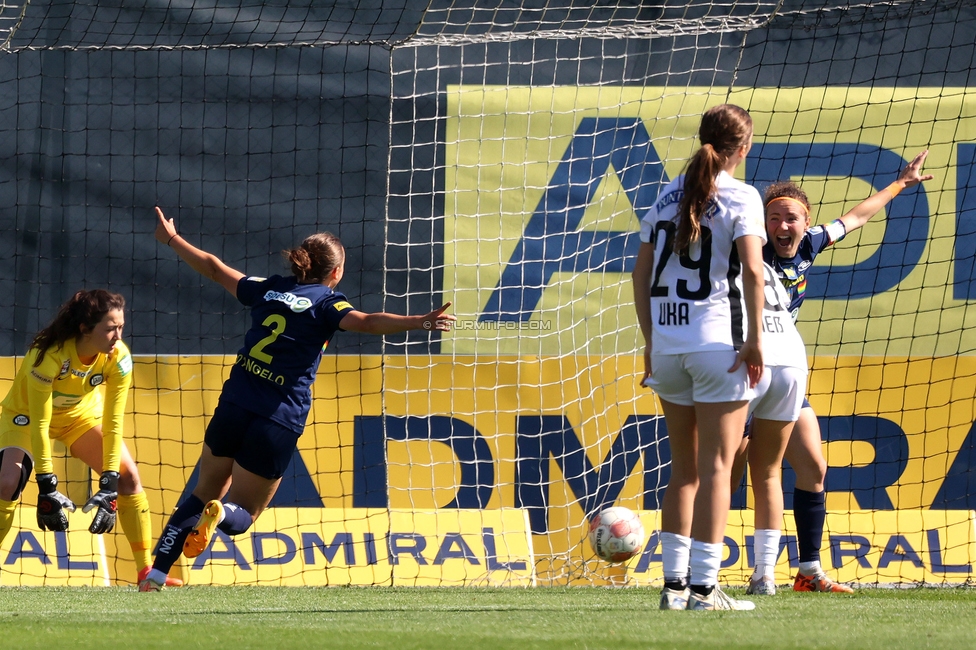 Sturm Damen - St. Poelten
OEFB Frauen Bundesliga, 23. Runde, SK Sturm Graz Damen - SKN St. Poelten, Trainingszentrum Messendorf, 10.05.2025. 

Foto zeigt Modesta Uka (Sturm Damen)

