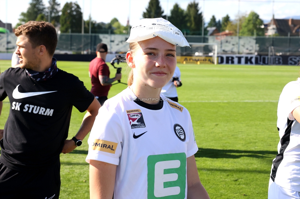 Sturm Damen - St. Poelten
OEFB Frauen Bundesliga, 23. Runde, SK Sturm Graz Damen - SKN St. Poelten, Trainingszentrum Messendorf, 10.05.2025. 

Foto zeigt Lena Breznik (Sturm Damen)
