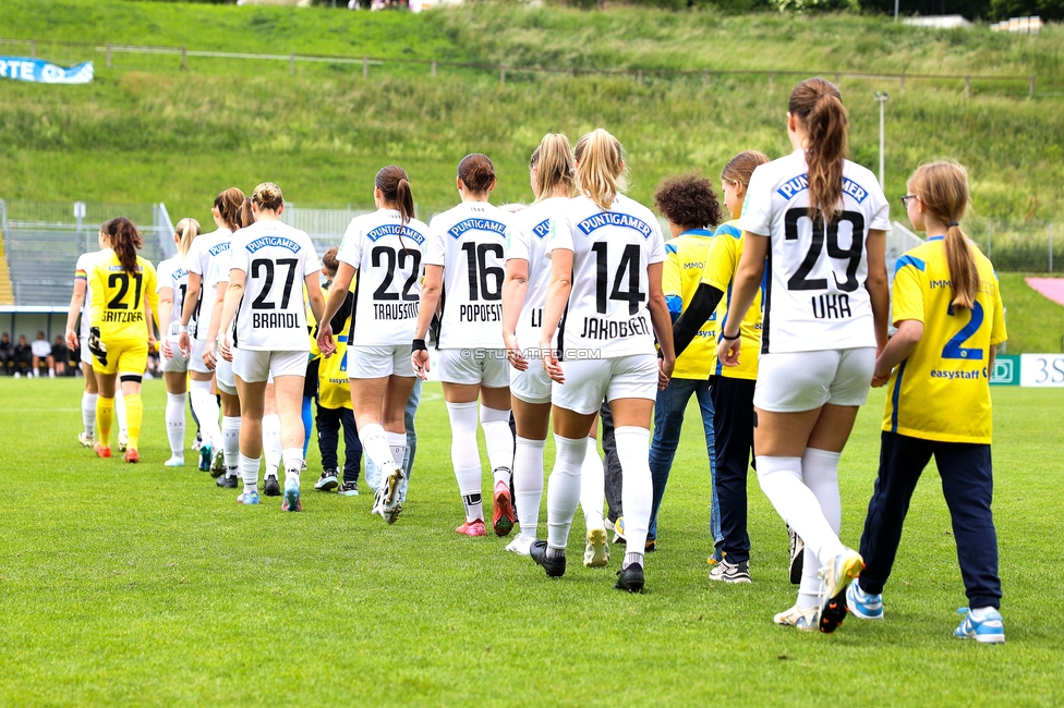 First Vienna - Sturm Damen
OEFB Frauen Bundesliga, 24. Runde, First Vienna FC 1894 - SK Sturm Graz Damen, Naturarena Hohe Warte Wien, 17.05.2025. 

Foto zeigt die Mannschaft der Sturm Damen
