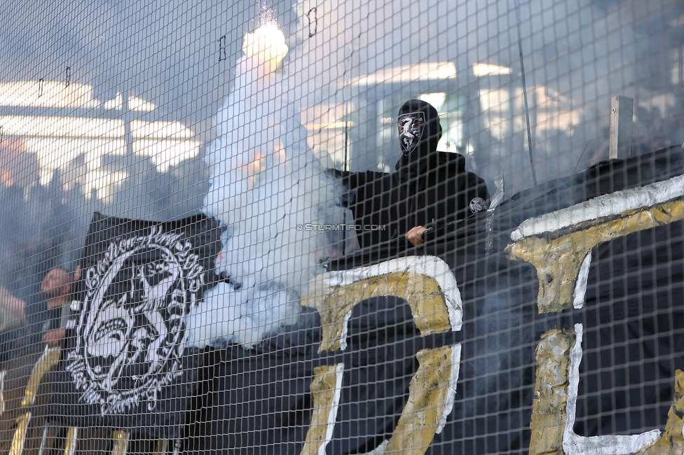 Sturm Graz - WAC
Oesterreichische Fussball Bundesliga, 32. Runde, SK Sturm Graz - Wolfsberger AC, Stadion Liebenau Graz, 24.05.2025. 

Foto zeigt Fans von Sturm
