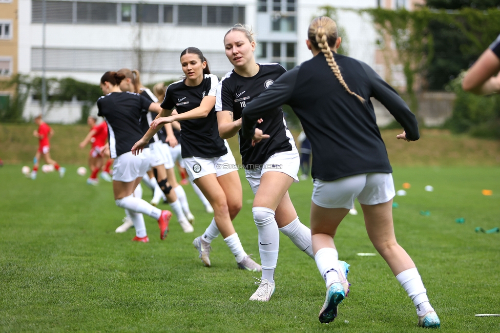 Sturm Damen - GAK 1902
Testspiel, SK Sturm Graz Damen - GAK 1902, Gruabn Graz, 18.05.2025. 

Foto zeigt Anna Wirnsberger (Sturm Damen)
