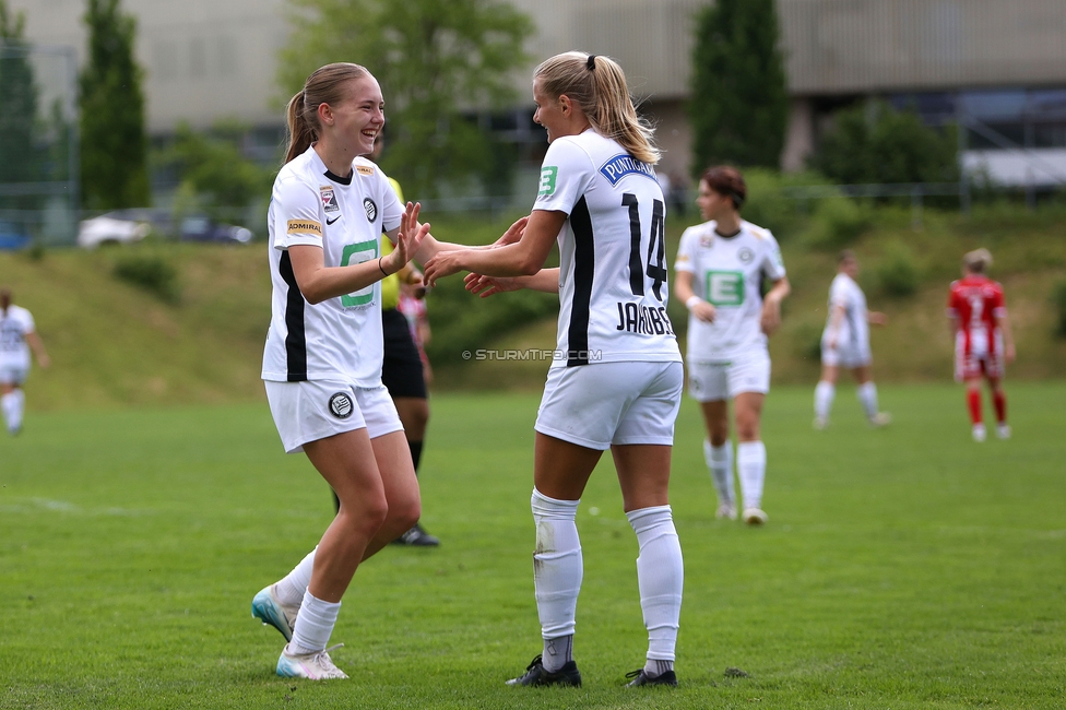 Sturm Damen - GAK 1902
Testspiel, SK Sturm Graz Damen - GAK 1902, Gruabn Graz, 18.05.2025. 

Foto zeigt Sandra Jakobsen (Sturm Damen)
