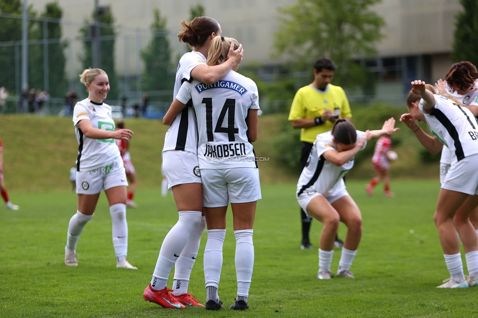 Sturm Damen - GAK 1902
Testspiel, SK Sturm Graz Damen - GAK 1902, Gruabn Graz, 18.05.2025. 

Foto zeigt Sandra Jakobsen (Sturm Damen)
