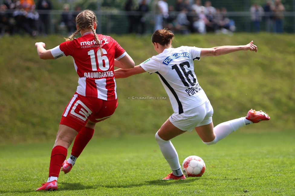 Sturm Damen - GAK 1902
Testspiel, SK Sturm Graz Damen - GAK 1902, Gruabn Graz, 18.05.2025. 

Foto zeigt Linda Popofsits (Sturm Damen)
