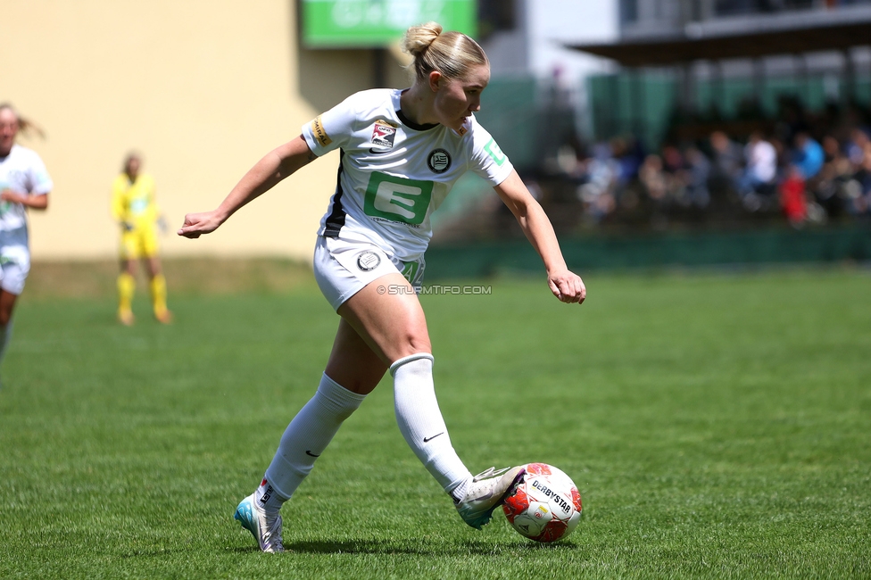 Sturm Damen - GAK 1902
Testspiel, SK Sturm Graz Damen - GAK 1902, Gruabn Graz, 18.05.2025. 

Foto zeigt Anna Wirnsberger (Sturm Damen)
