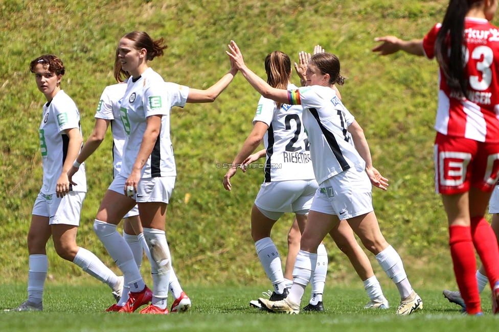 Sturm Damen - GAK 1902
Testspiel, SK Sturm Graz Damen - GAK 1902, Gruabn Graz, 18.05.2025. 

Foto zeigt Sophie Maierhofer (Sturm Damen)
