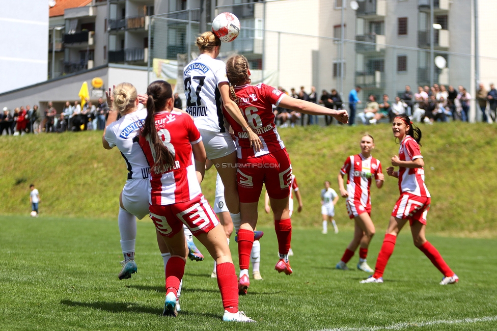 Sturm Damen - GAK 1902
Testspiel, SK Sturm Graz Damen - GAK 1902, Gruabn Graz, 18.05.2025. 

Foto zeigt Elisabeth Brandl (Sturm Damen)
