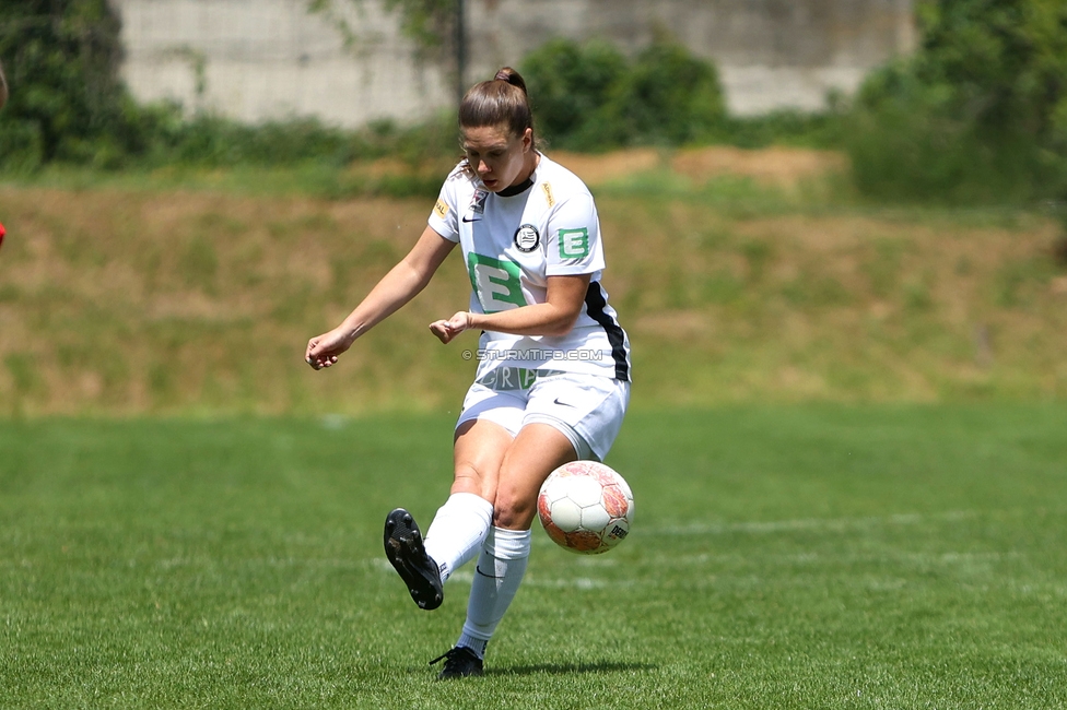 Sturm Damen - GAK 1902
Testspiel, SK Sturm Graz Damen - GAK 1902, Gruabn Graz, 18.05.2025. 

Foto zeigt Laura Riesenbeck (Sturm Damen)
