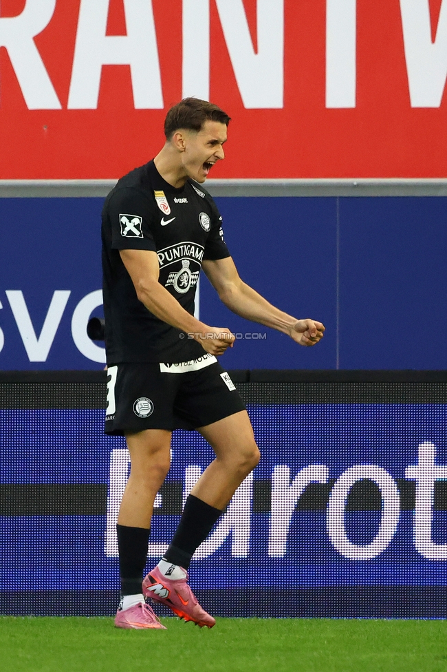 LASK - Sturm Graz
Oesterreichische Fussball Bundesliga, 1. Runde, Linzer ASK - SK Sturm Graz, Raiffeisen Arena Linz, 01.08.2025. 

Foto zeigt Leon Grgic (Sturm)
