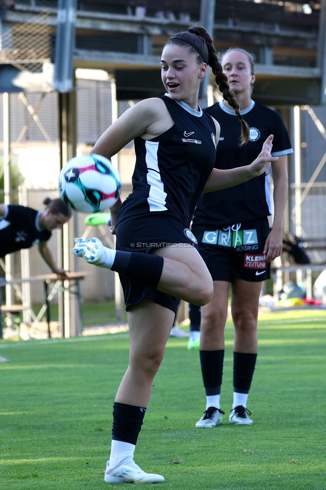 GAK - Sturm Graz Damen
SPORTLAND Niederoesterreich Frauen Cup, GAK 1902 - SK Sturm Graz, Sportzentrum Graz-Weinzoedl, 08.08.2025. 

Foto zeigt Zala Kustrin (Sturm Damen)
