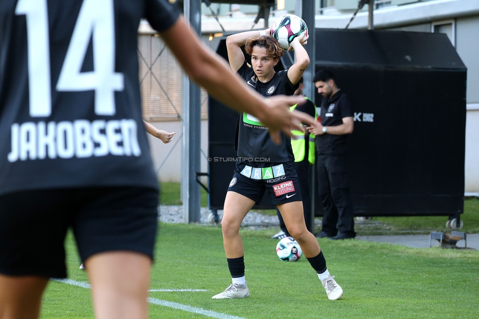 GAK - Sturm Graz Damen
SPORTLAND Niederoesterreich Frauen Cup, GAK 1902 - SK Sturm Graz, Sportzentrum Graz-Weinzoedl, 08.08.2025. 

Foto zeigt Leonie Christin Tragl (Sturm Damen)

