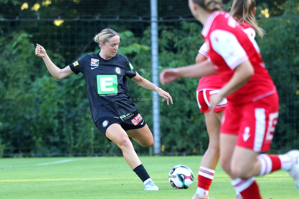 GAK - Sturm Graz Damen
SPORTLAND Niederoesterreich Frauen Cup, GAK 1902 - SK Sturm Graz, Sportzentrum Graz-Weinzoedl, 08.08.2025. 

Foto zeigt Elisabeth Brandl (Sturm Damen)
