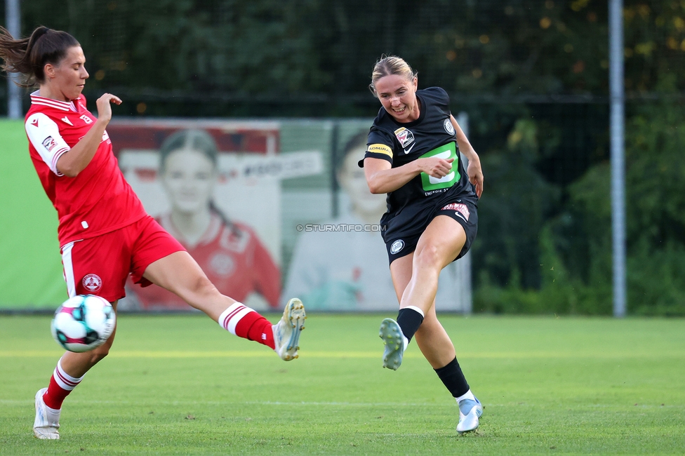 GAK - Sturm Graz Damen
SPORTLAND Niederoesterreich Frauen Cup, GAK 1902 - SK Sturm Graz, Sportzentrum Graz-Weinzoedl, 08.08.2025. 

Foto zeigt Elisabeth Brandl (Sturm Damen)

