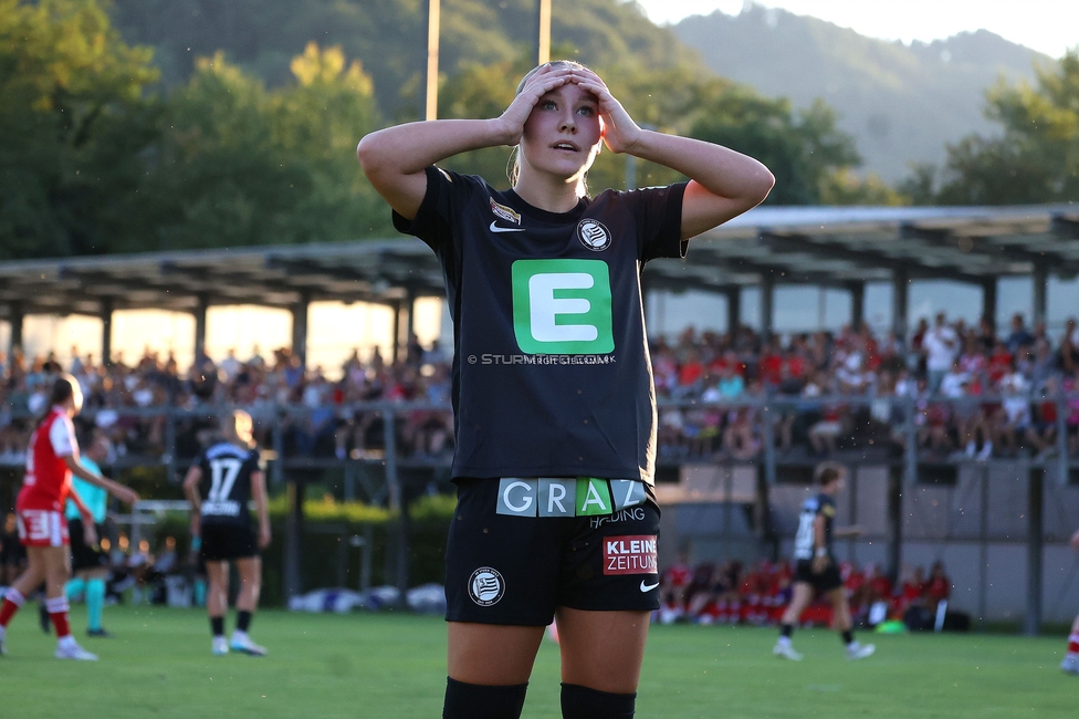 GAK - Sturm Graz Damen
SPORTLAND Niederoesterreich Frauen Cup, GAK 1902 - SK Sturm Graz, Sportzentrum Graz-Weinzoedl, 08.08.2025. 

Foto zeigt Anna Wirnsberger (Sturm Damen)
