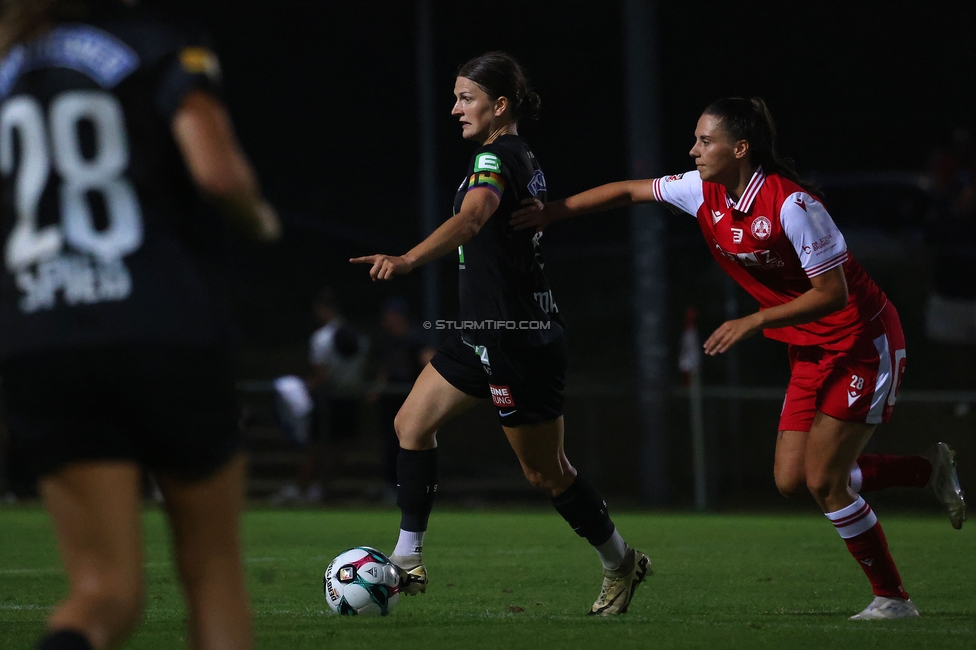 GAK - Sturm Graz Damen
SPORTLAND Niederoesterreich Frauen Cup, GAK 1902 - SK Sturm Graz, Sportzentrum Graz-Weinzoedl, 08.08.2025. 

Foto zeigt Sophie Maierhofer (Sturm Damen)
