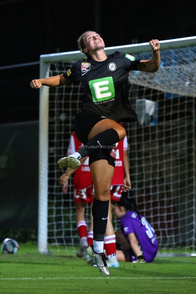 GAK - Sturm Graz Damen
SPORTLAND Niederoesterreich Frauen Cup, GAK 1902 - SK Sturm Graz, Sportzentrum Graz-Weinzoedl, 08.08.2025. 

Foto zeigt Maria Kunstek (Sturm Damen)
