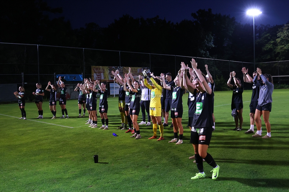 GAK - Sturm Graz Damen
SPORTLAND Niederoesterreich Frauen Cup, GAK 1902 - SK Sturm Graz, Sportzentrum Graz-Weinzoedl, 08.08.2025. 

Foto zeigt die Mannschaft der Sturm Damen

