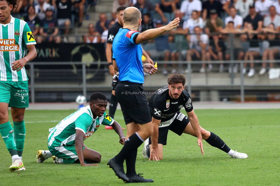 Sturm Graz - Rapid
Oesterreichische Fussball Bundesliga, 2. Runde, SK Sturm Graz - SK Rapid Wien, Stadion Liebenau Graz, 10.08.2025. 

Foto zeigt Otar Kiteishvili (Sturm)
